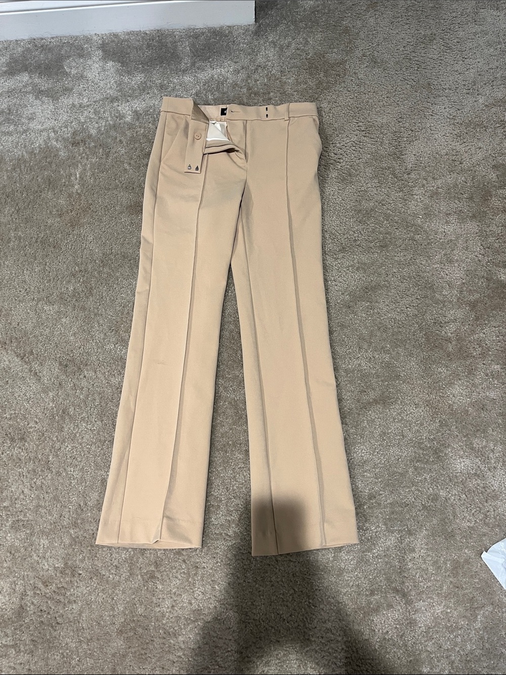 Express Khaki Straight Dress Pants